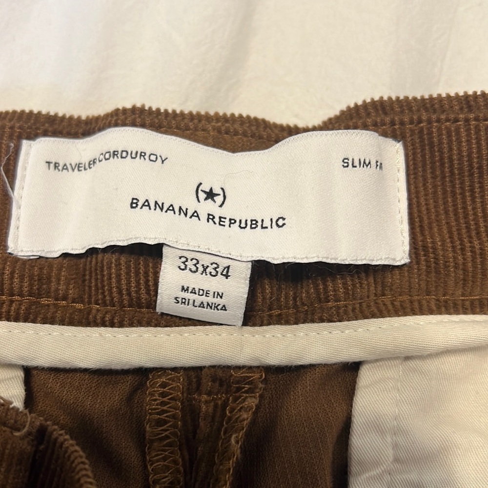 Like new Banana Republic corduroy pants